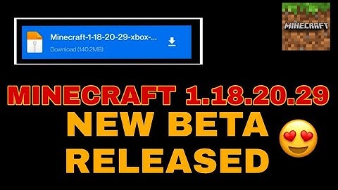 Minecraft 1.18.20.29 New Version Released For Android || The Wild Update Changes