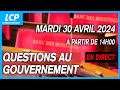 Direct questions au gouvernement  lassemble nationale  30042024