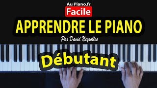 Bleu Leçon de piano pour débutants