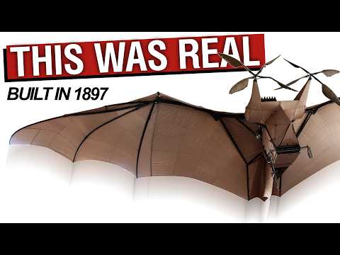 The Steam-Powered Bat Plane That “Might” Have Flown
