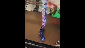 Articulated Onix pokemon tricolor timelapse #shorts #3dprinting #timelapse #short #pokemon