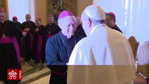 Đức Thánh Cha Phanxico tiếp đón các Đức Cha Việt Nam, 05.03.2018