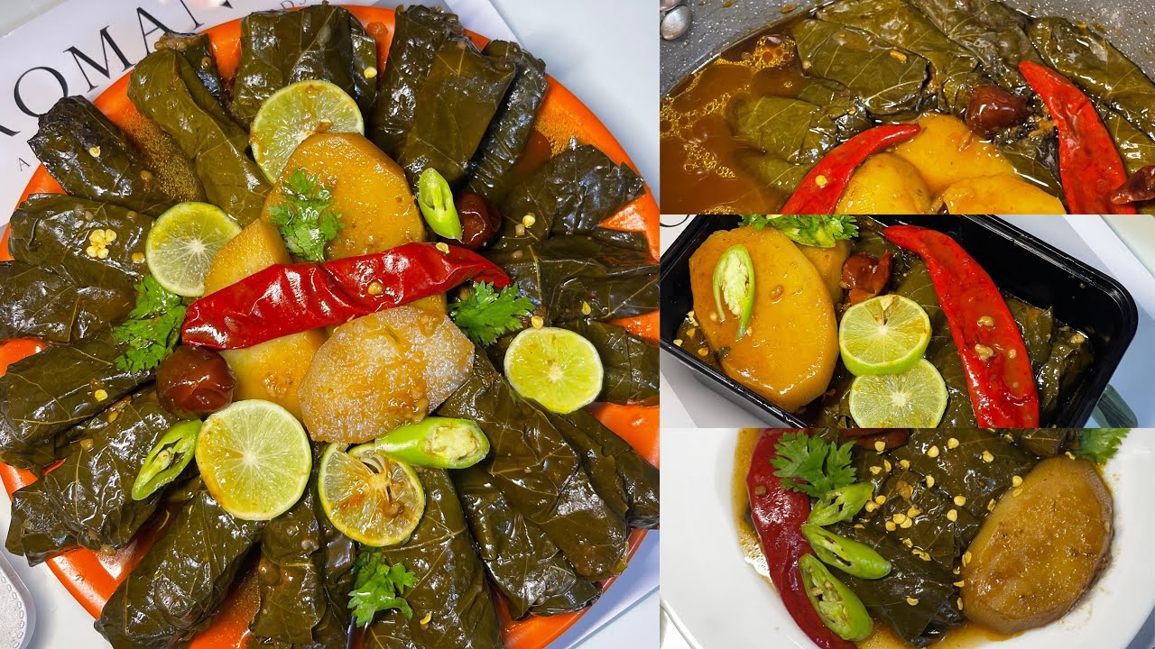 ورق عنب ناطع ولذييذ وموزون | وتقدري تفتحي فيه مشروع نااجح 😍🔥