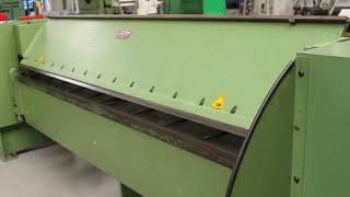 SCHROEDER MAK II / 3000 x 2,0 Schwenkbiegemaschine
