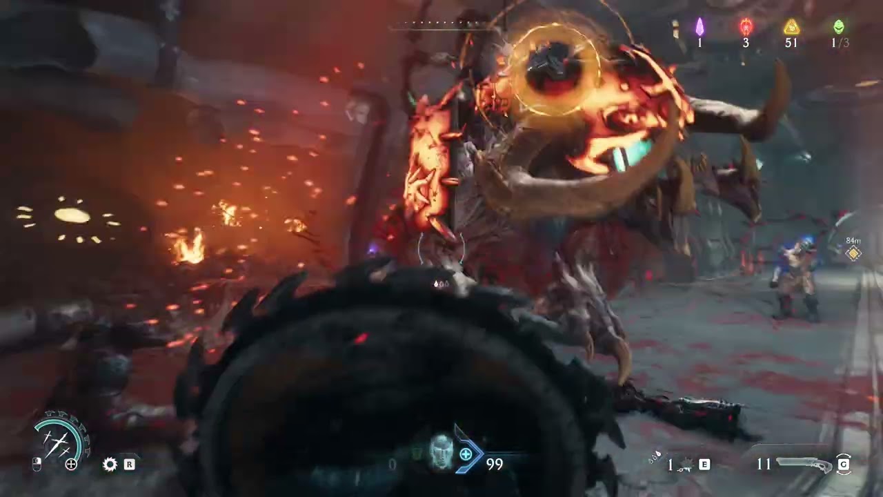 DOOM: The Dark Ages - Some Action in Ch 12 Sentinel Command Station