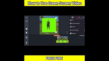 How to use green screen video in Kinemaster #shorts #youtubeshorts #kinemaster #freefire