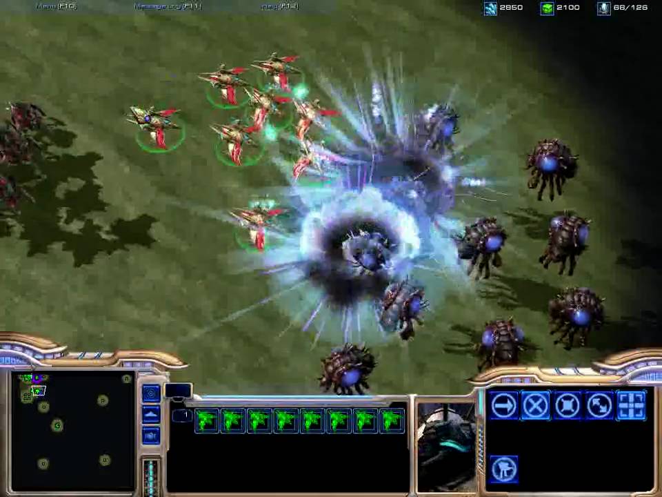 [SC2 맵진] Protoss Attack Models - YouTube