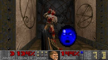 Doom 2 The Way id Did (2013) MAP23 "The Crucible" UV Max Speedrun 1:41 100% Kills 100% Secrets