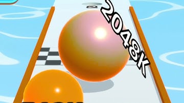 2048: The Ultimate Infinity Challenge - Ball Run vs Merge Master | Balls Ropes Cut N Bounce | #live