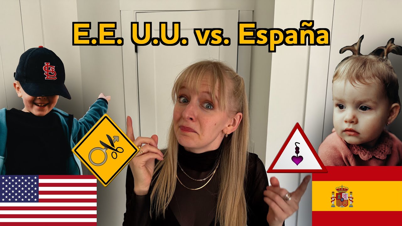 Choques culturales con niños en España y Estados Unidos | Culture Shocks with Kids in USA & Spain