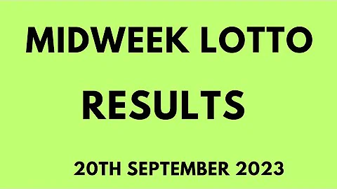 MIDWEEK LOTTO RESULTS FOUR BANKERS ((60-24-12-30)) DROP LIVEEE 20TH SEPTEMBER 2023