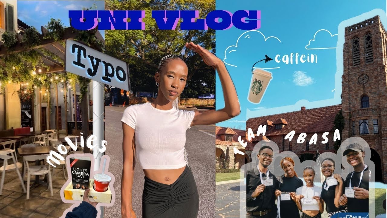 Vlog: a week in my life as a wits student | Meeting Chartered Accountants | Uni Vlog | movie date