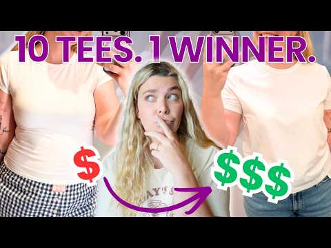 I Tried 10 Classic White T-Shirts To Find The Best One! thumbnail