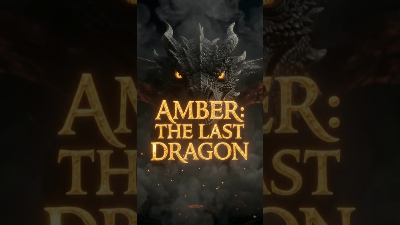 AMBER: THE LAST DRAGON | Official Trailer | Larki Arya & Dragon Amber | Coming Soon 2026#trending poster
