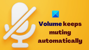 Volume keeps muting automatically on Windows