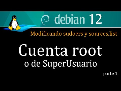 Subiendo privilegios de una cuenta a root o superusuario en Debian 12 (Parte 1/2)