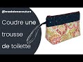 Coudre une trousse de toilette à multi-poches - Tuto Couture Madalena