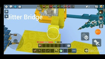 Telly Bridge VS Jitter Bridge in BedWars (Blockman GO)