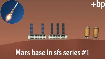Mars base in #spaceflightsimulator part 1