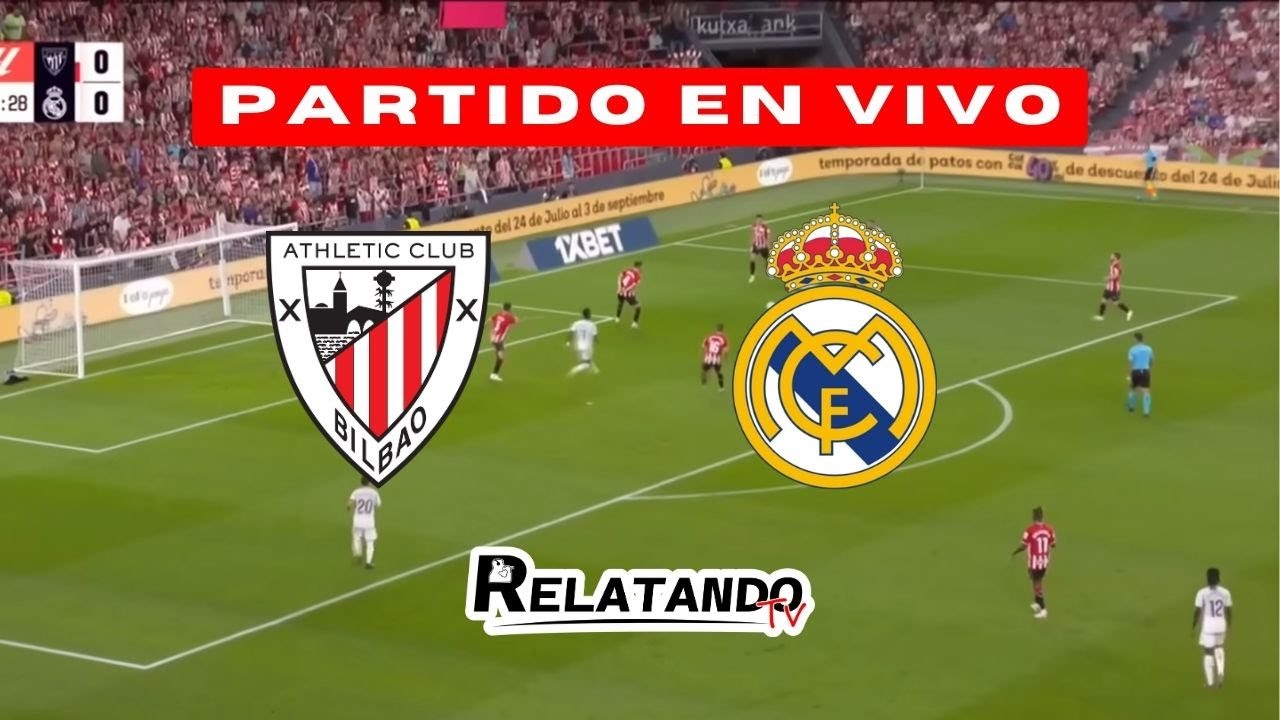 🔴REAL MADRID VS ATHLETIC CLUB BILBAO EN VIVO 🔴 🔥 LA LIGA - JORNADA 19 🏆 ...