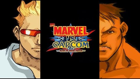 Marvel vs Capcom | Duo Team Attack | Captain Commando & Orange Hulk
