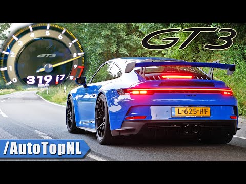 PORSCHE 911 GT3 992 0-319KMH *INSANE* SOUND by AutoTopNL