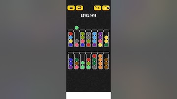 Ball sort level 1419