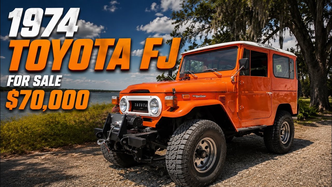 1974 Toyota FJ40 For Sale – $70,000 | Fully Restored Classic 4x4