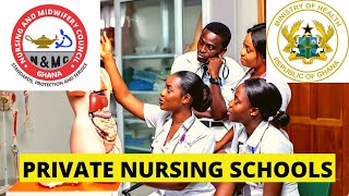 List of Accredited Private Nursing Schools in Ghana