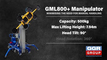 GML800+ Manipulator - Safe Installation On Site