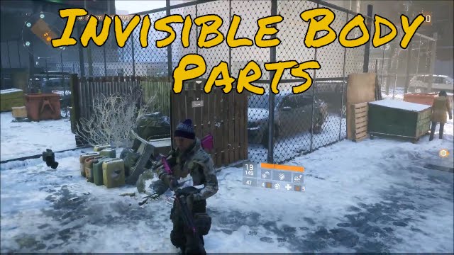 The Division: INVISIBLE BODY PARTS GLITCH! (Tutorial) - YouTube
