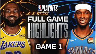 LAKERS vs THUNDER FULL GAME 1 HIGHLIGHTS | MAY 3, 2026 NBA PLAYOFFS GAME 1 HIGHLIGHTS