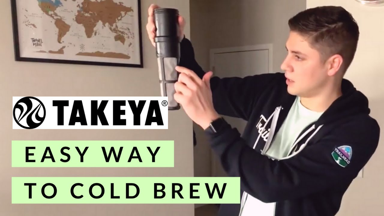 Make Cold Brew Iced Coffee The Easy Way (Takeya Cold Brew Iced Coffee  Maker) 