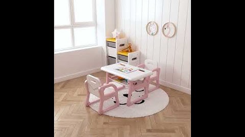 StarAndDaisy Multi-functional, multi usage Table chair set (0-12 years kids) (www.upchome.in)