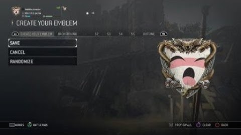 For Honor Emblem Tutorial Ahegao face with Snakes