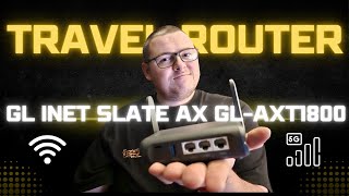 Gl Inet Slate AX GL AXT1800 Unbox Setup Captive Portals