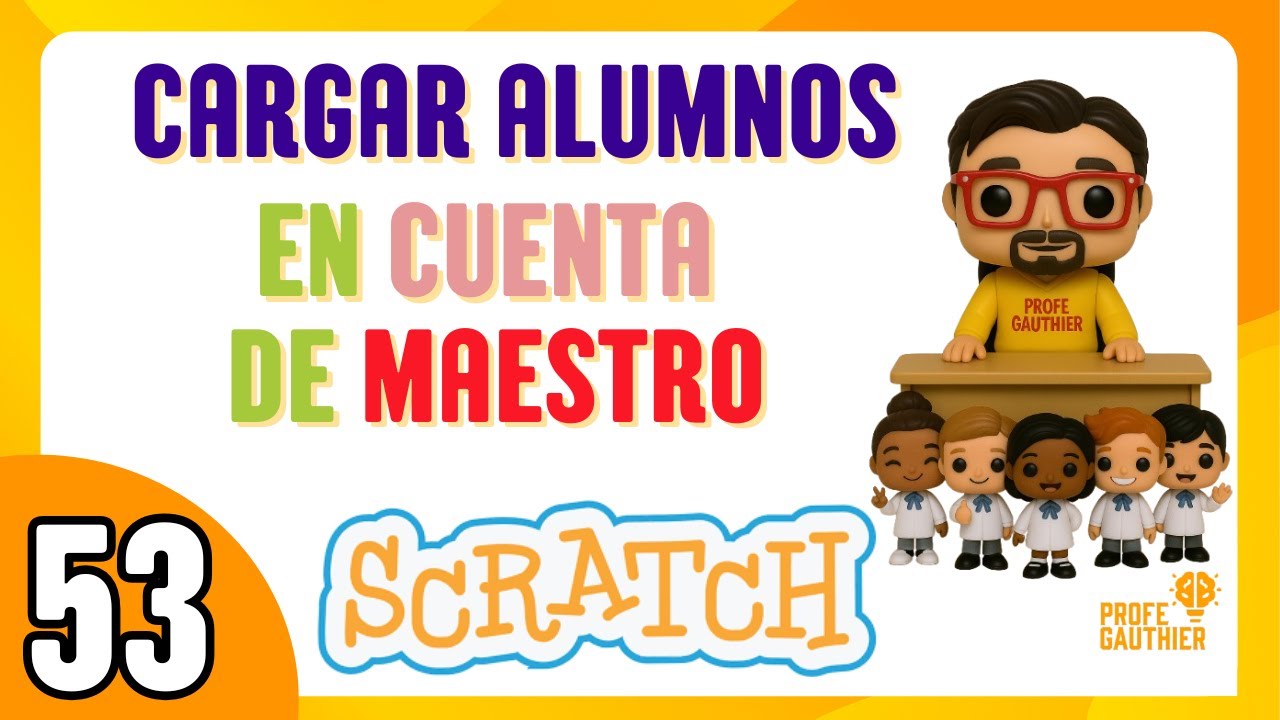 🟠 Como crear alumnos con cuenta maestro de Scratch. #scratch - YouTube