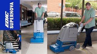 Walk Behind Carpet Cleaning Self-Contained Carpet Extractor Machine - EDIC Supernova Two-Way
