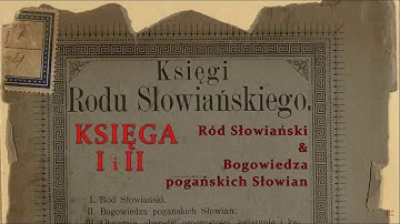 1/4 Księgi Rodu Słowiańskiego [Księga I i II] BOGOWIEDZA (wyd.1889)