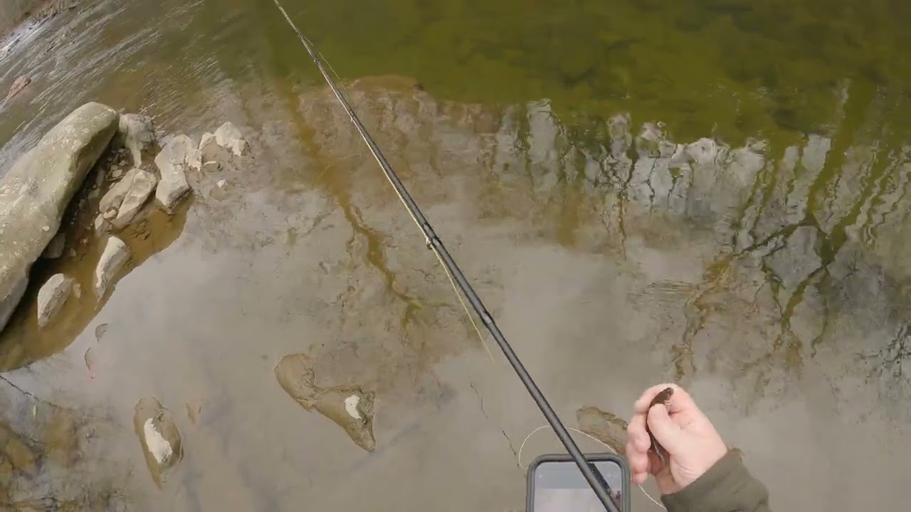 Winter trout fishing