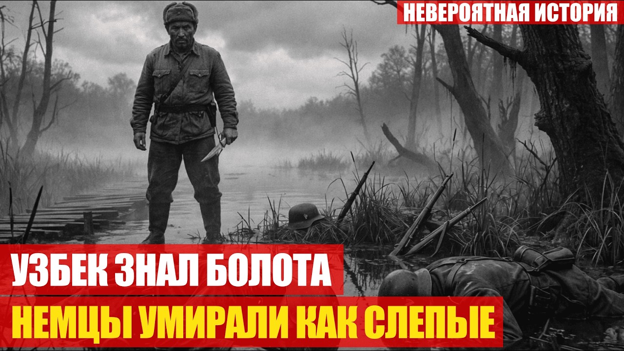 ВЕРМАХТ СПИСАЛ РАЙОН КАК МЁРТВЫЙ: 86 солдат исчезли — узбек охотился в БОЛОТАХ