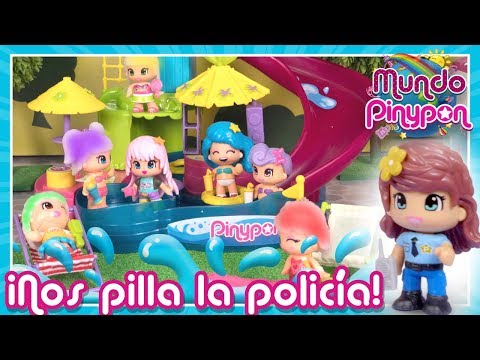 POOL PARTY con las Pinypon TRENDY! 💧👩🏻 Las TRENDY y MAGIC COLOR hacen una FIESTA EN LA PISCINA - YouTube