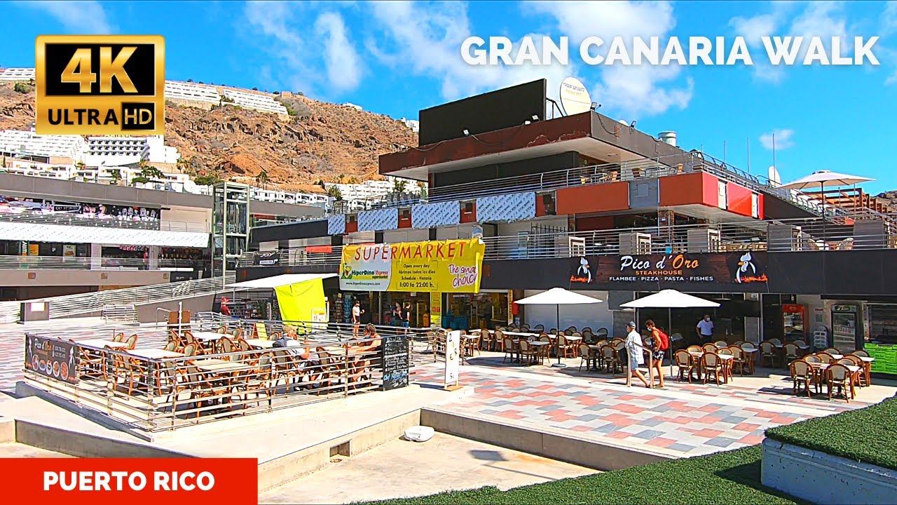 Gran Canaria Puerto Rico Shopping Centre Refurbishment 🔴 NEW Update
