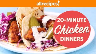 7 Easy Chicken Dinners That Can Be Made in 20 Minutes or Less 🐔| Wings, Enchiladas, Tacos, and more!