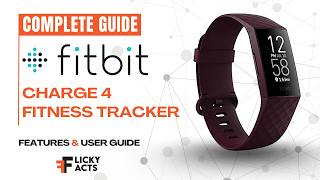 Fitbit Charge 4 Fitness Tracker User Manual | Features & Setup Guide