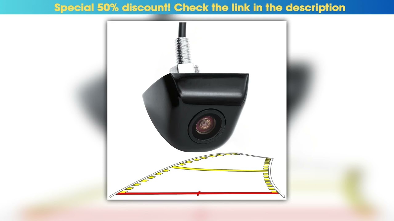 Car Backup Camera — Exclusive (2025): Car Backup Camera With Dynamic Trajectory Guide