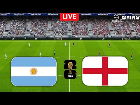 ARGENTINA 🇦🇷 VS ENGLAND 🏴󠁧󠁢󠁥󠁮󠁧󠁿 | eFootball™ Live Gameplay! ⚽🔥