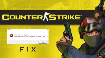 How to fix Counter Strike 1.6 problem (Could not launch game)