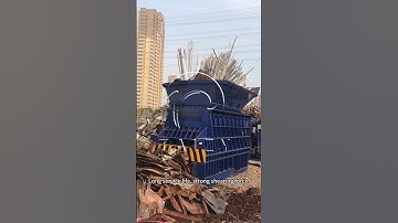 Metal Scrap Recycling Machine | Box Container Shears