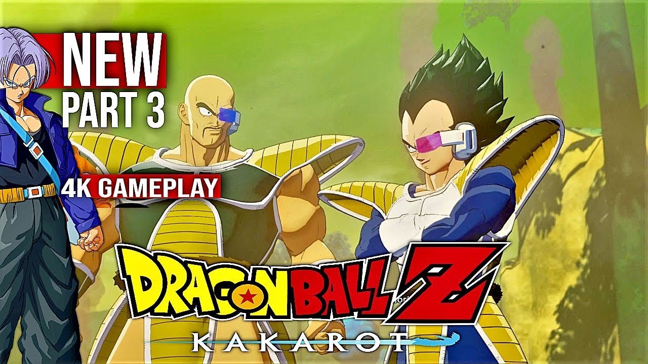 Dragon Ball Z: Kakarot 1.04 PS4 Pro Game Play ☠ New Part 3 2020 